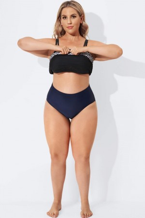 Navy Fashion Full Coverage Brief For Lady